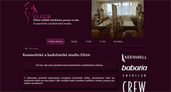 Desktop Screenshot of kosmetika-elixir.cz